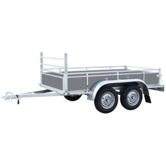 Remorque BW R252 grise - 2 essieux 750KG