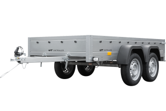 Remorque 2 ESSIEUX UNITRAILER GARDEN TRAILER 264/2 KIPP