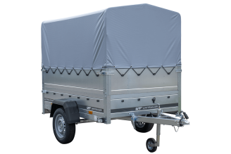 Remorque avec amortisseur Garden Trailer 201/R Unitrailer 500 kg