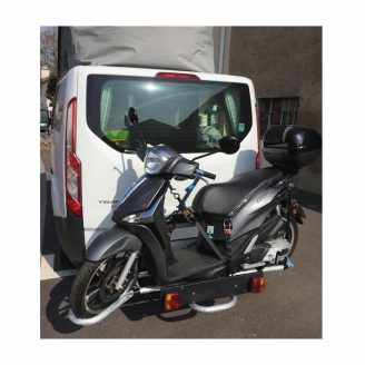 Porte-moto sur attelage véhicule charge max 180kg