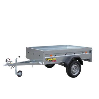 Remorque Trigano NLC+ roue de jockey 500kg, essieu 600 kg