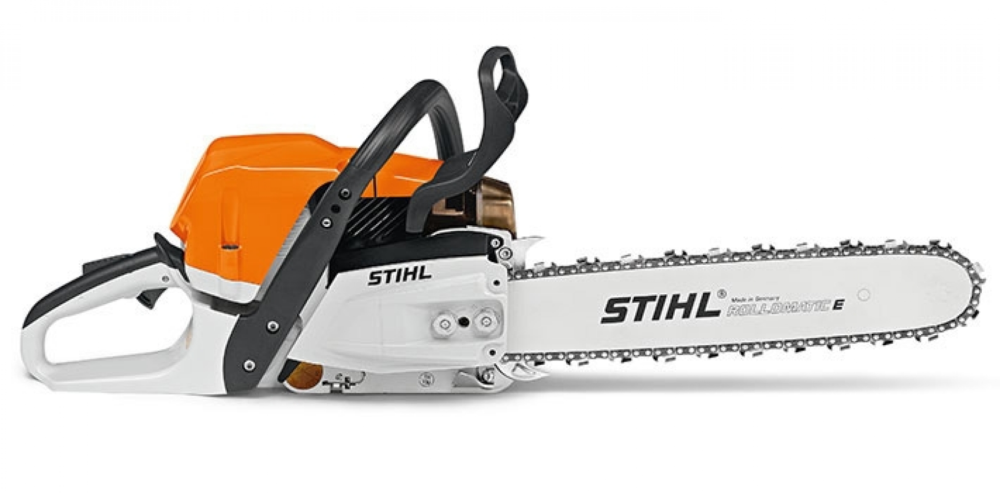 STIHL MS 362 C-M avec un guide Rollo E