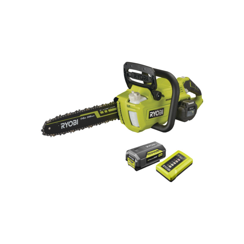 Tronçonneuse sur batterie RYOBI RY36CSX35A-150 36 V 5 Ah